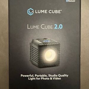 Lume Cube 2.0 Portable, Studio Quality Light for Photo & Video